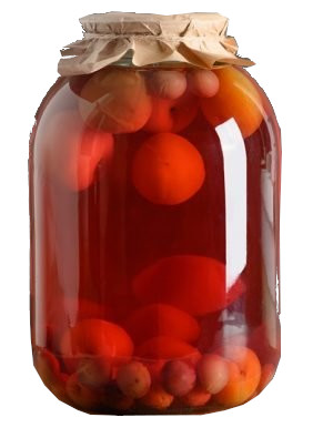 Компот журавлина з яблуками, 1 кг